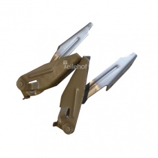 Scharnierset f�r Motorhaube f�r Ford Focus MK1 08 polarsilber