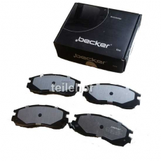 Becker Bremsbelege vorne 1410-17382 MB699174 f�r Galant V