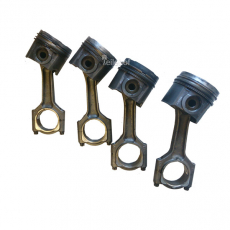 4 Zylinderkolben R90400235 mit Pleuelst. f�r Opel 2,2Dti Y22DTH