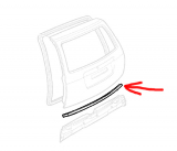 Dichtung 46420822 hinten f�r Fiat Marea Weekend bis 02