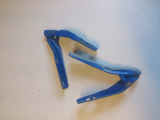 Scharnierset f�r Motorhaube in blau f�r Peugeot 206