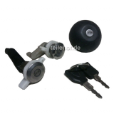 Schlie�zylinder Satz mit Tankdeckel f�r Renault Megane I bis 99