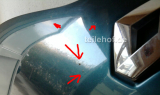 Motorhaube gr�n 941 f�r Renault Laguna 56