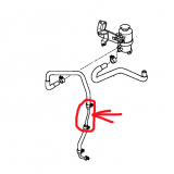 Servoleitung Mittelst�ck f�r Daihatsu Sirion M100 1,0l