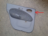 T�rverkleidung hinten links f�r Ford Escort VII Kombi