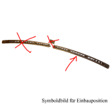 L�ftungsgitter BC1D60781 rechts braun f�r Mazda 323 BA 94-98