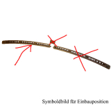 L�ftungsgitter BC1D60791 links braun f�r Mazda 323 BA 94-98