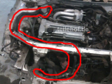Klimaleitung (Kompressor->Tauscher) f�r Mazda 323 S V BA
