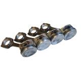 4 Zylinderkolben mit Pleuelst. 1210053Y01 f�r Nissan 1,6l 16V GA16DE