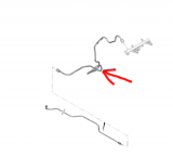 Kraftstoffleitung Vorlauf f�r Peugeot 206 8V