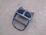 Blende mit Luftd�sen 9640404677 schwarz f�r Peugeot 206 bis 2004