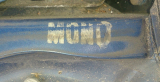 Sto�stange 9624326677 hinten f�r Peugeot 306 Schr�gheck MONO