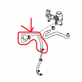 Servoleitung 1. Teilst�ck f�r Daihatsu Sirion M100 1,0l